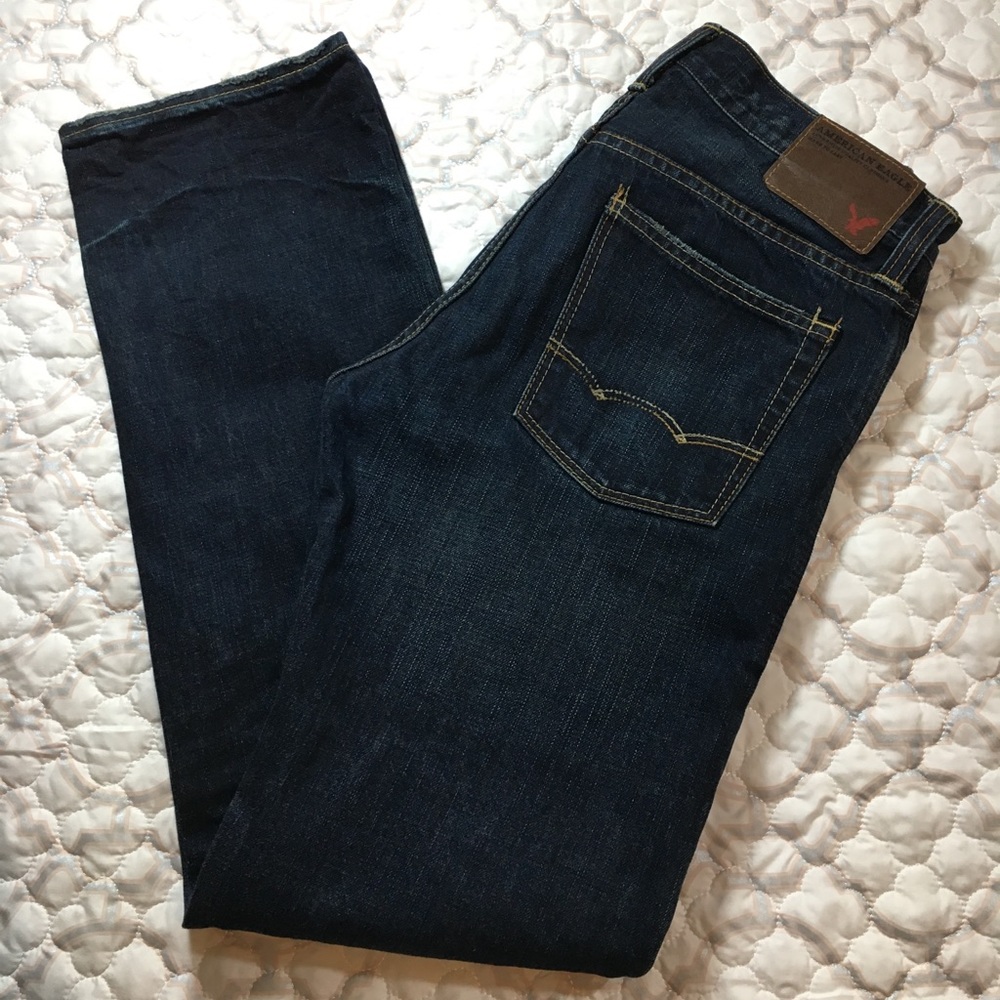 American Eagle Mens Jeans 30/32 Dark Straight
